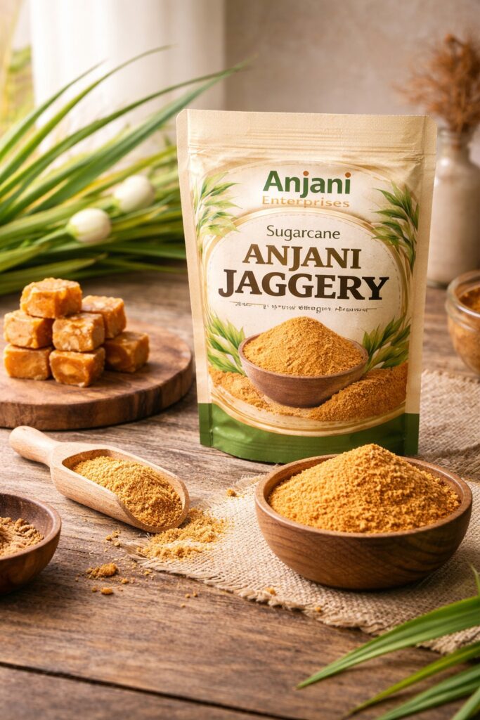 anjanige products jaggeryai